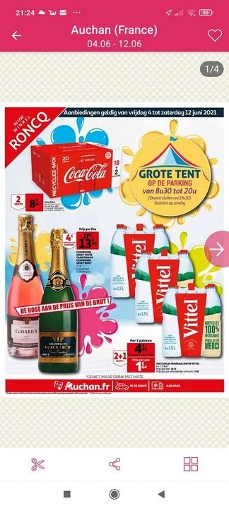 Voor diegene die winkelen over de grens... Au...