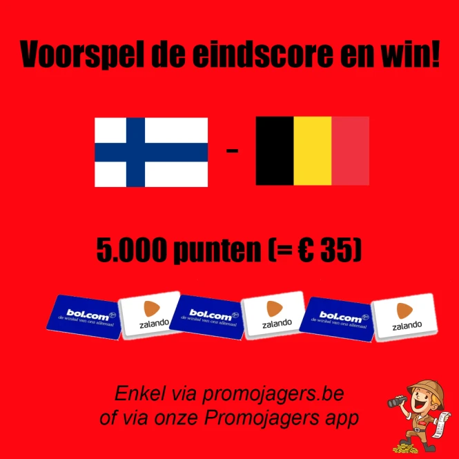⚽️ Pronostiekje via onze Promojagers app 📱...