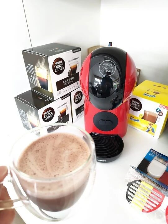 1ste Dolce Gusto in huis gehaald en goedgekeu...