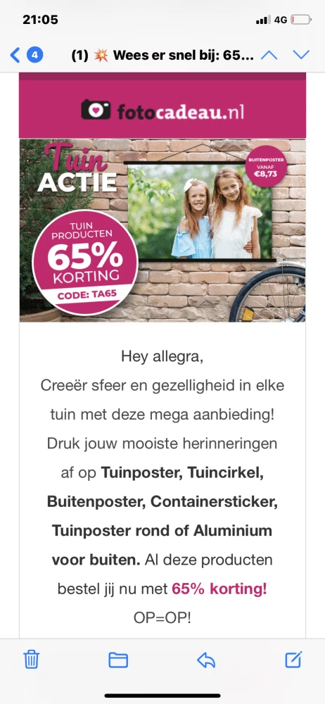 www.fotocadeau.nl Tuinposter, Tuincirkel, Bu...