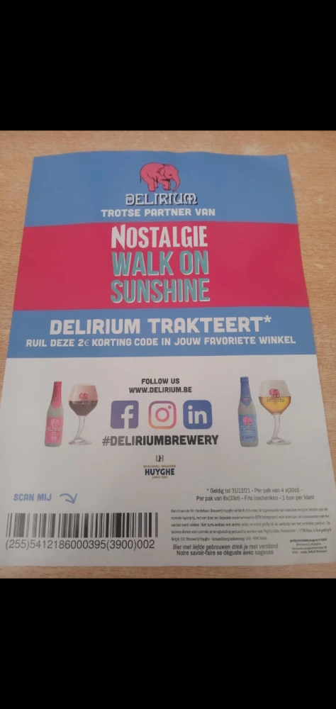 Kortingsbonnen -€2 bij aankoop van 1 pak 4*33...