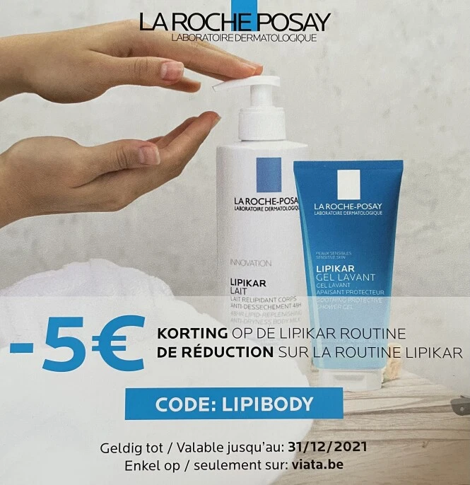 €5 korting op de LIPIKAR ROUTINE met de code...