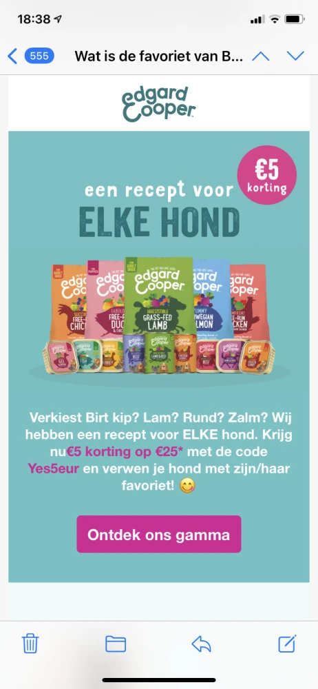 Krijg op de website van Edgard & Cooper via d...