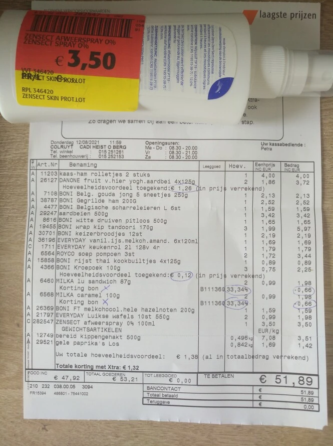 Colruyt Heist-op-den-Berg: 2,70€ bespaard doo...