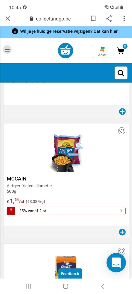 Collect and go mc cain airfruyer allumetes 50...