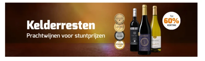 Bij wijnvoordeel is er momenteel een korting...