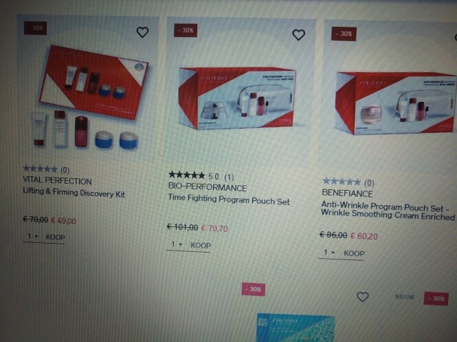 Laatste kans -30% korting op een selectie pro...