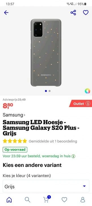 Originele samsung hoesjes aan dumping prijzen...