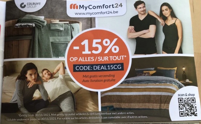 Iemand.nog een algemene code nodig voor mycom...