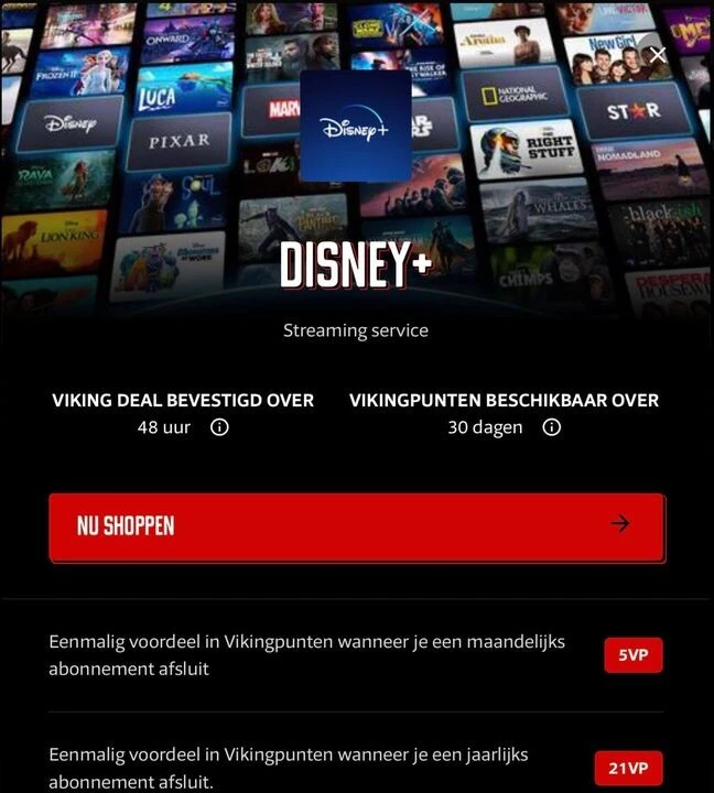 Mobile Vikings Deal met Disney+ 😍 📱Bespaar...