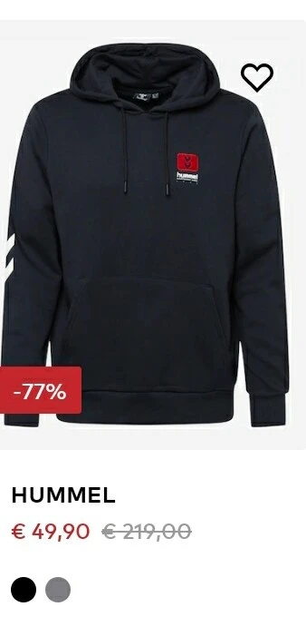 Nu bij about you 77% korting op deze hummel s...