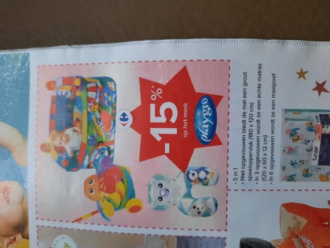 Carrefour hyper 20/10-6/12 -15% op het merk p...