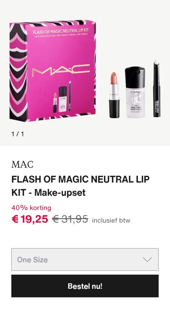 zalando.be mac flash of magic neutral lip ki...