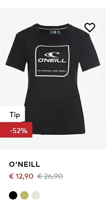 Nu bij aubout you 52% korting op deze tshirt...