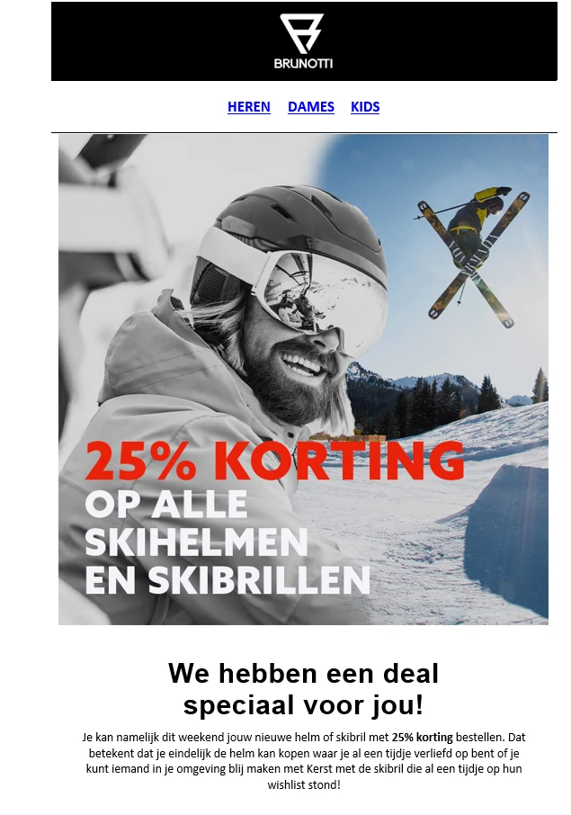 Weekenddeal bij Brunotti: 25% korting op alle...