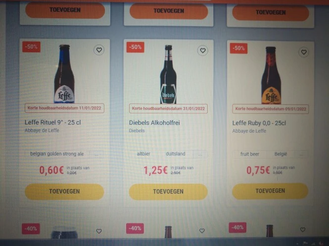 Tot -50% op bieren bij Hopt zolang de voorraa...