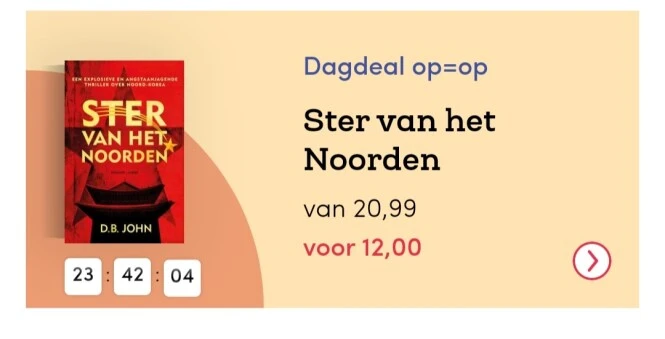 Bookspot.be dagdeal ster van het noorden van...