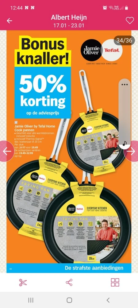 Albert heijn vanaf 17/1 -50% jamie oliver bij...