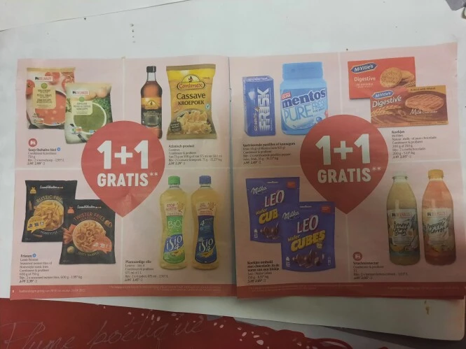 Delhaize 20/1-26/1 1+1 delhaize diepvries soe...
