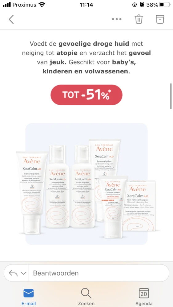 Tot 1 februari korting op selectie huidverzor...