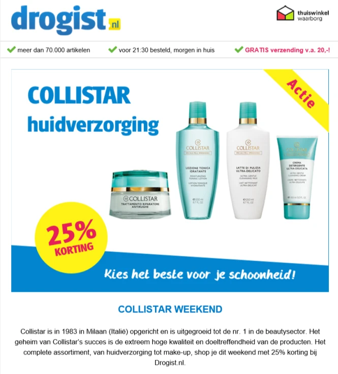 Bij drogist.nl shop je dit weekend het comple...