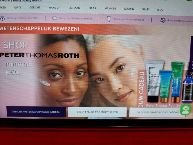 Cosmania.nl gratis Peter Thomas roth set twv...