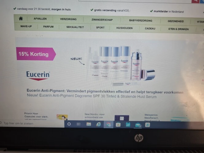 Bij deonlinedrogist.nl 50% korting op Earth l...