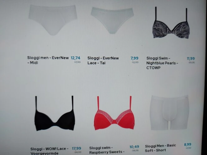 sloggies.be tot -70% op geselecteerde artikel...