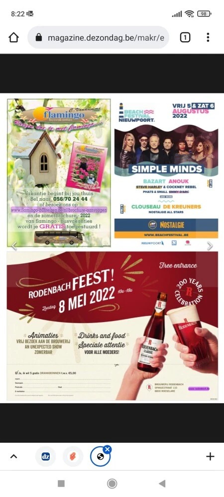 Bon in de zondag van vandaag: op het Rodenbac...