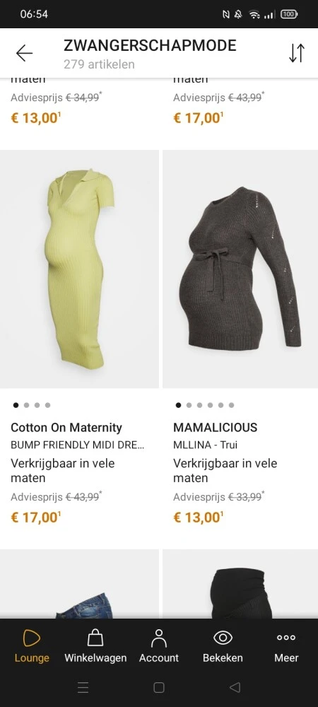 Zalando lounge! Mooie Zwangerschapsmode van v...