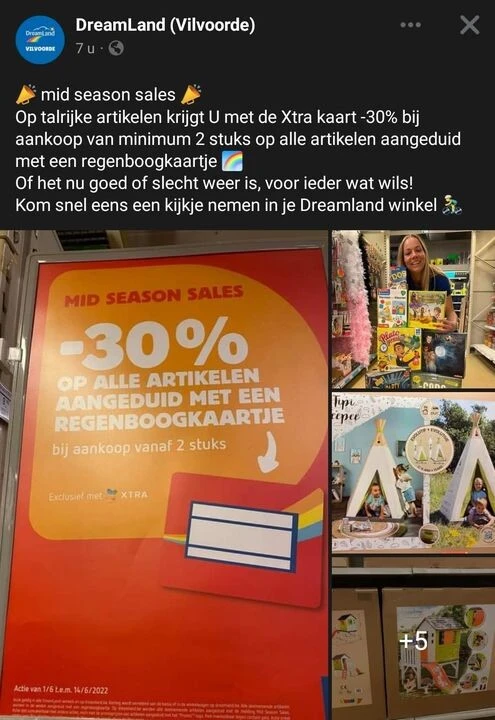 In alle winkels en ook op https://www.dreamla...