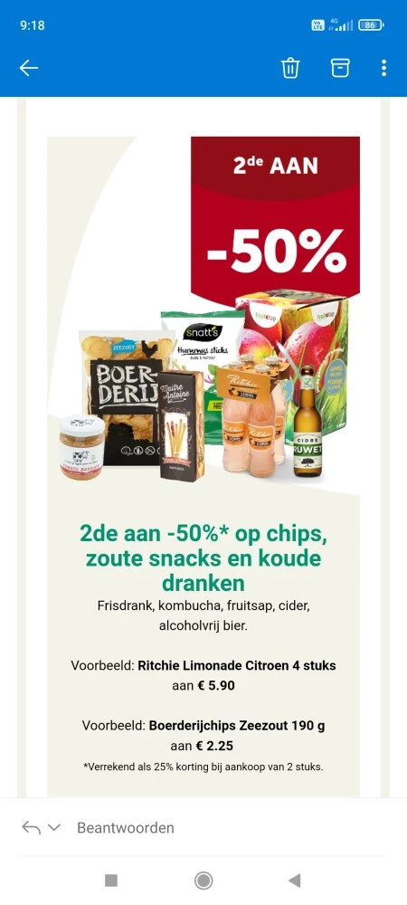 Diverse promo's bij Aveve tem 11/06: * 2de a...