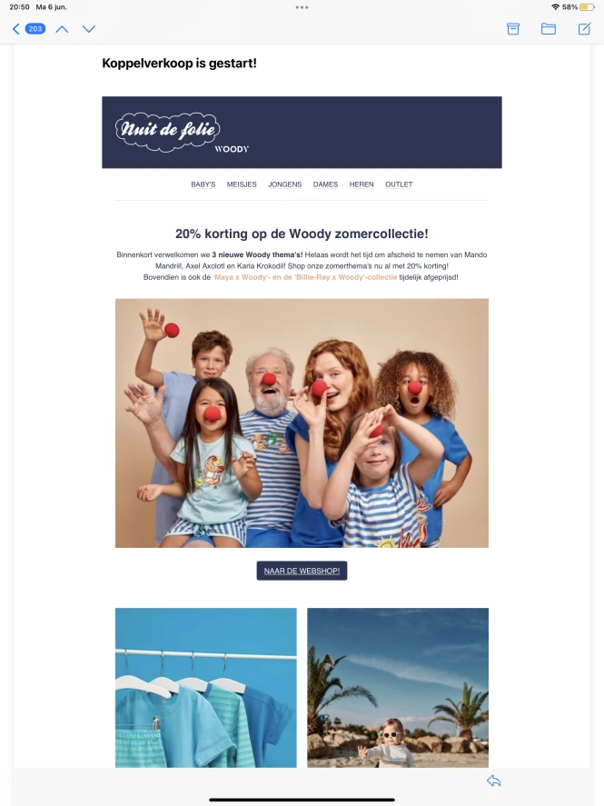 20% korting op de Woody zomercollectie - http...