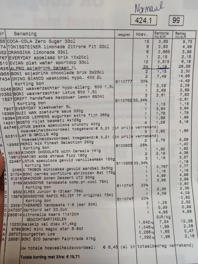 Mooie rode prijs op de Alpro bananenmelk ( de...