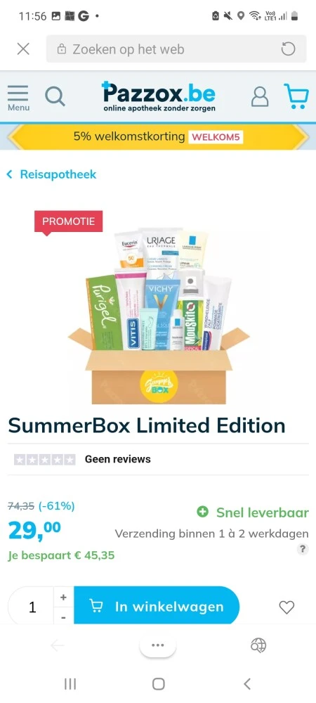 Pazzox Summerbox In de ‘Summerbox - Limited...