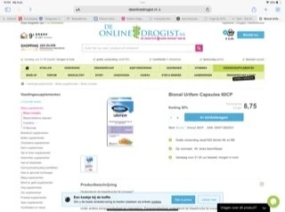 Bional Urifem Capsules 60CP bij de https://ww...