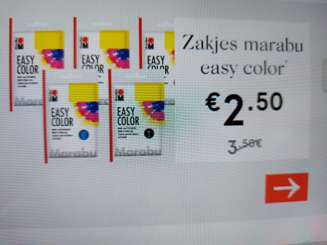 veritas.be zakjes marabu easy color* nu €2,50...