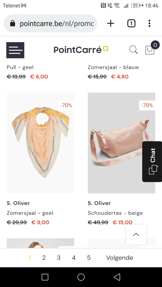 Tot -70% bij aankoop v 2 st op verschillende...