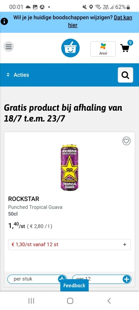 Collect&go gratis product rockstar bij afhali...
