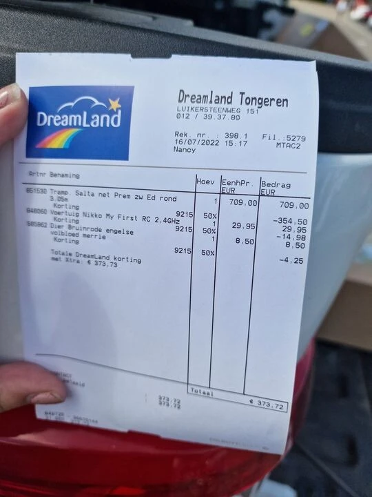 Dreamland Tongeren (T-Forum) heeft - 50% bi...