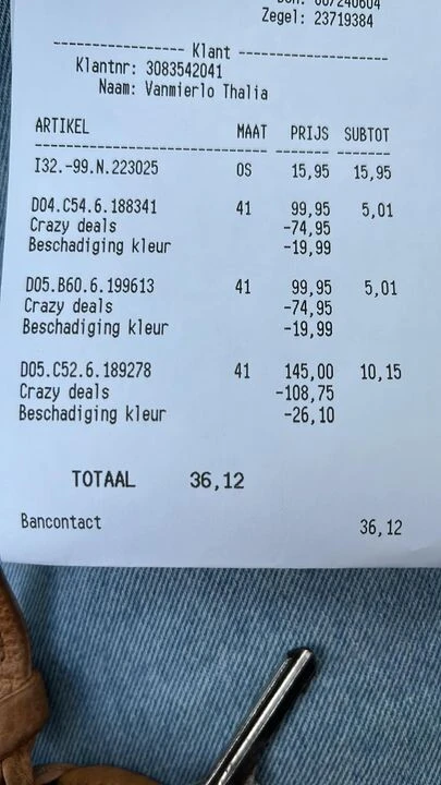 Koopje gedaan. 20€ voor 3 paar leren schoene...