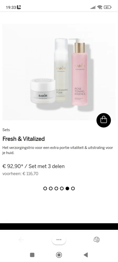 Bij Babor is er 20% korting op gloednieuwe, e...