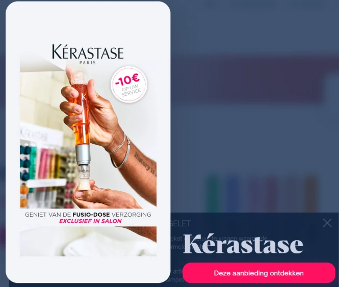 Kérastase Fusio-Dose verzorging € 10,- cashba...