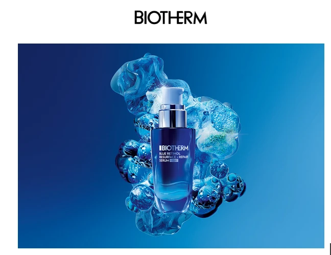 Vraag een gratis staal aan bij Biotherm. http...