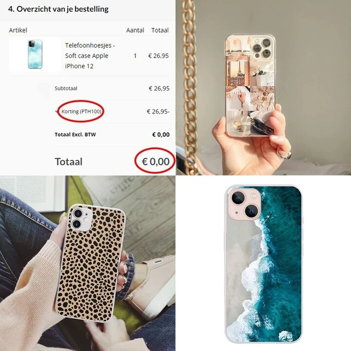 Gratis telefoonhoesje? 😱 Voor Samsung, OnePl...