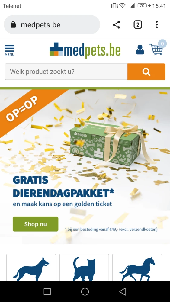 Gratis dierendagpakket twv 20€ voor je hond o...