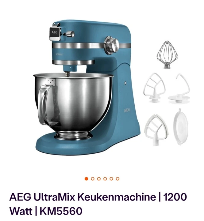 AEG Ultramix keukenmachine (1200 Watt). 60% k...