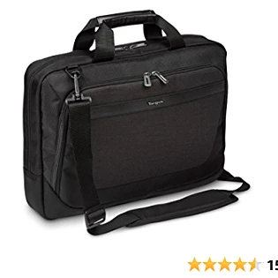Voor de rappe deze laptoptas van targus voor...