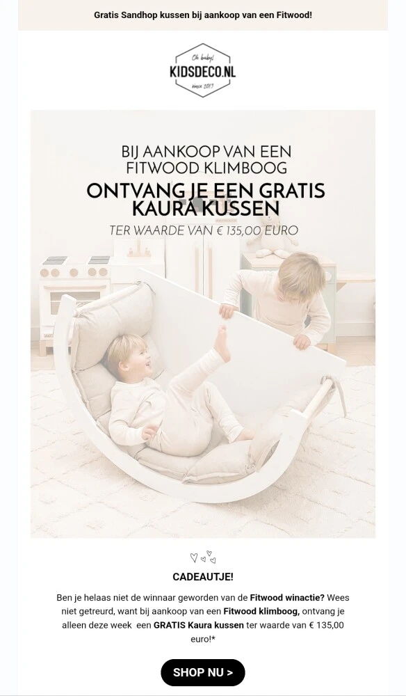 Bij kidsdeco.nl bij aankoop van een Fitwood k...