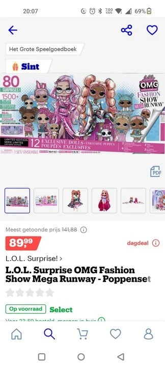 L.O.L suprise omg fashion show mega runway aa...